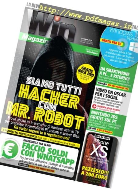 Win Magazine – ottobre 2018 Cover