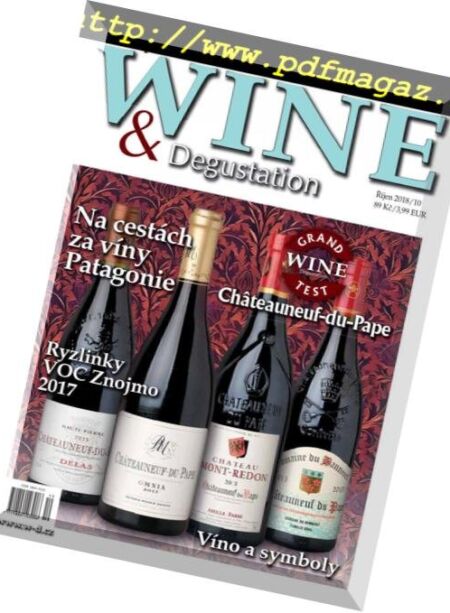 Wine & Degustation – rijen 2018 Cover
