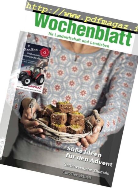 Wochenblatt – 13 November 2018 Cover