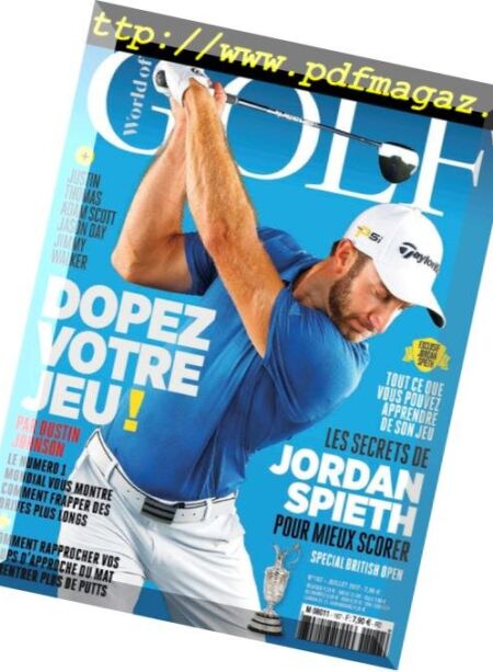 World of Golf France – juillet 2017 Cover
