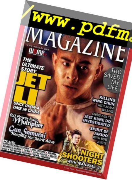 World of Martial Arts – November-December 2018 Cover