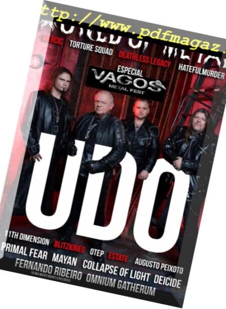 World of Metal – setembro 2018 Cover