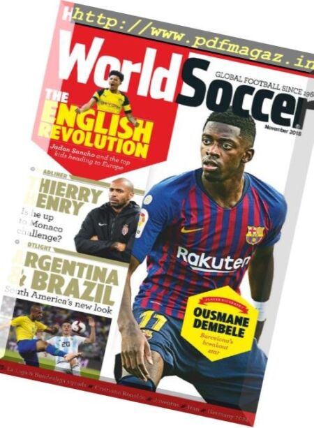 World Soccer – November 2018 Cover