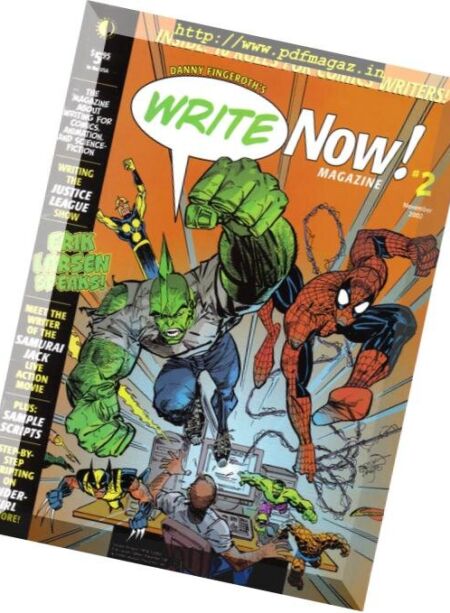 Write Now! Magazine – 2002-02 Cover