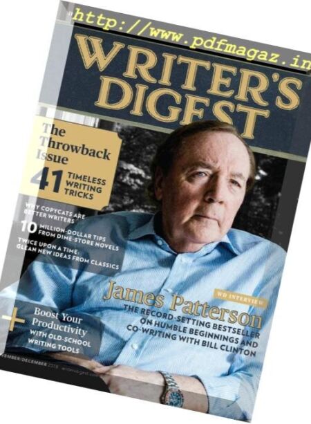 Writer’s Digest – November 2018 Cover