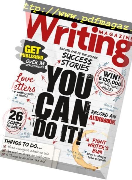 Writing Magazine – December 2018 Cover