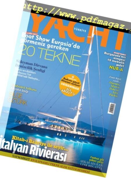 Yacht Turkey – Ekim 2018 Cover