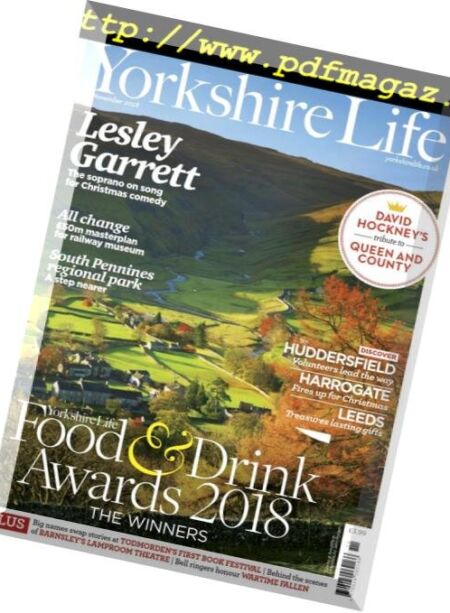 Yorkshire Life – November 2018 Cover
