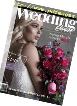 Your Local Wedding Guide Canberra – Volume 22 2018