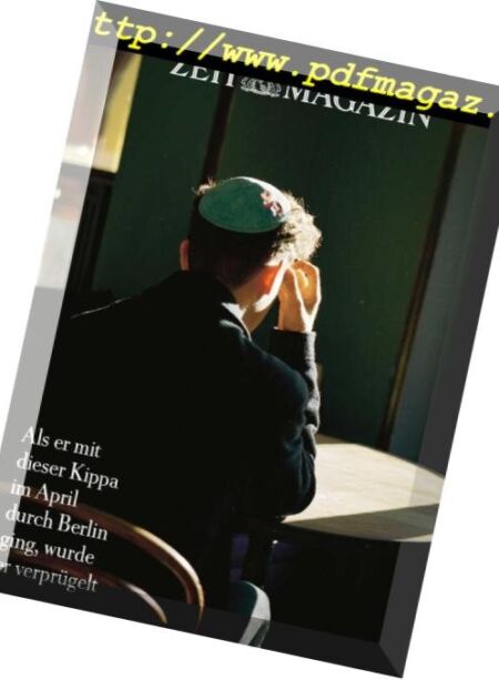 Zeit Magazin – 29 November 2018 Cover
