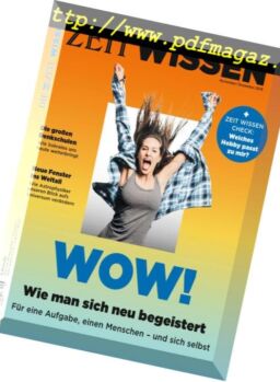 Zeit Wissen – November-Dezember 2018
