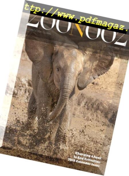 Zoonooz Magazine – November 2018 Cover