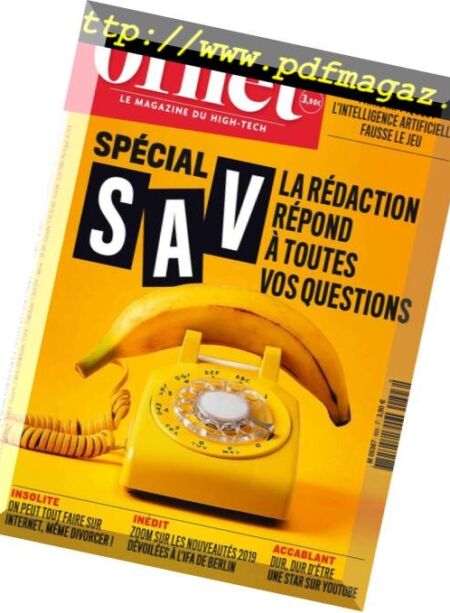 01net – 19 Septembre 2018 Cover