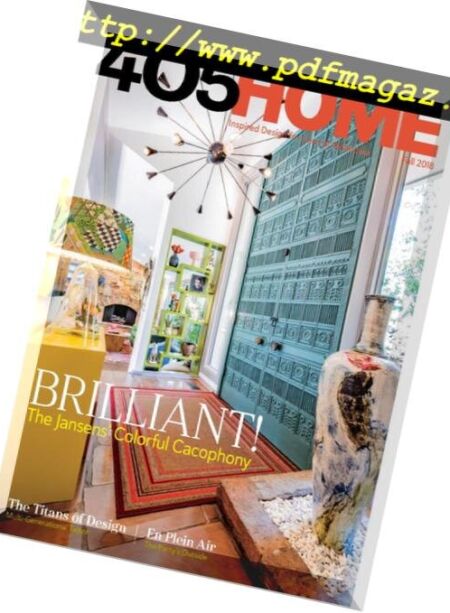 405 Home Magazine – Fall 2018 Cover