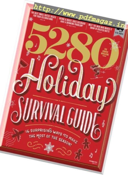 5280 Magazine – December 2018 Cover