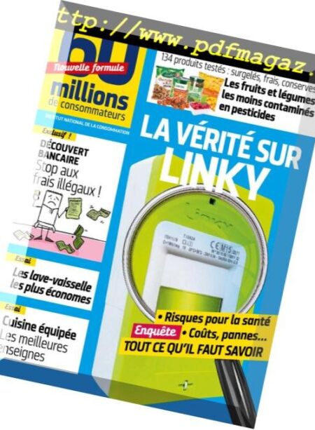 60 Millions de Consommateurs – Octobre 2018 Cover