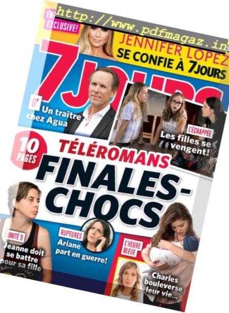 7 Jours – 30 novembre 2018 Cover