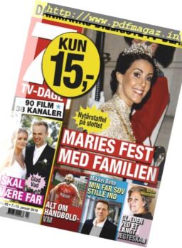 7 TV-Dage – 07 januar 2019