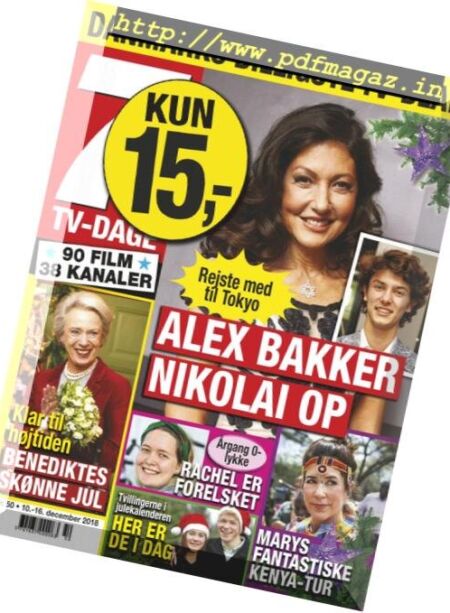 7 TV-Dage – 10 december 2018 Cover