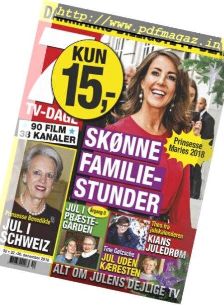 7 TV-Dage – 22 december 2018 Cover
