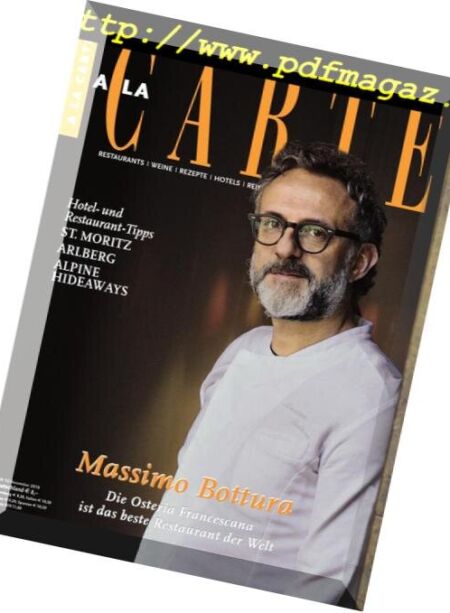 A la Carte Germany – Dezember 2018 Cover