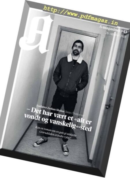 A-Magasinet – 26 oktober 2018 Cover