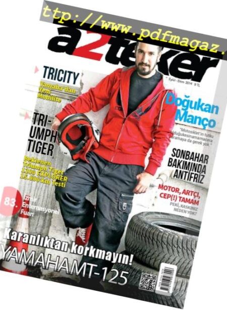A2Teker – Temmuz 2014 Cover