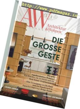 A&W Architektur & Wohnen – Dezember 2018