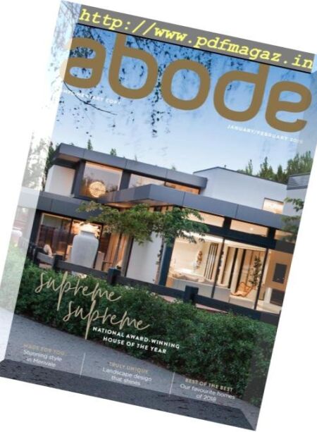 Abode – January-February 2019 Cover