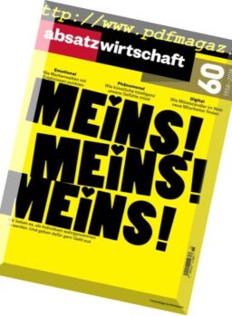Absatzwirtschaft – November 2018