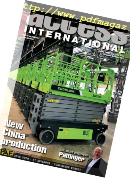 Access International – November 2018 Cover