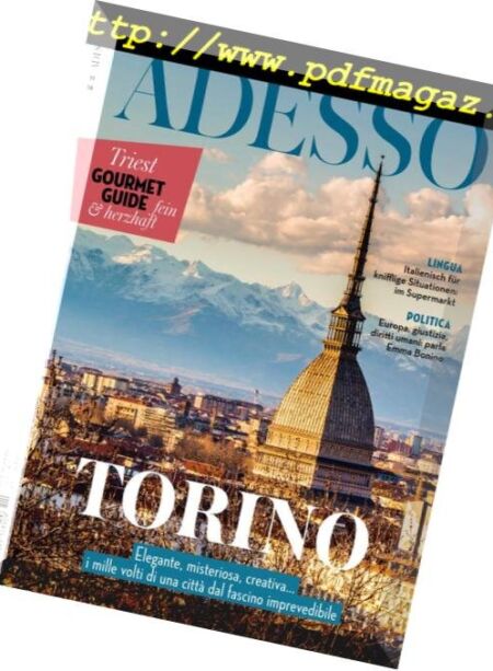 Adesso – Novembre 2018 Cover