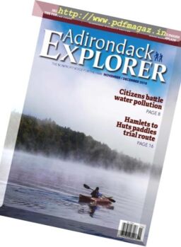 Adirondack Explorer – November-December 2018