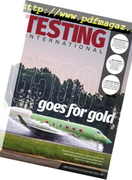 Aerospace Testing International – September 2018 Cover
