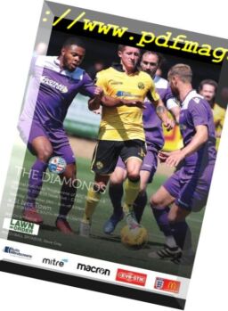AFC Rushden & Diamonds Matchday Programme – 26 September 2018