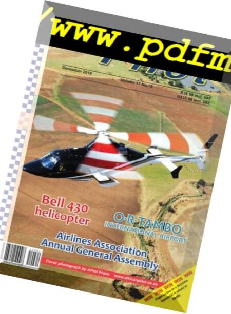 African Pilot – December 2018 Cover