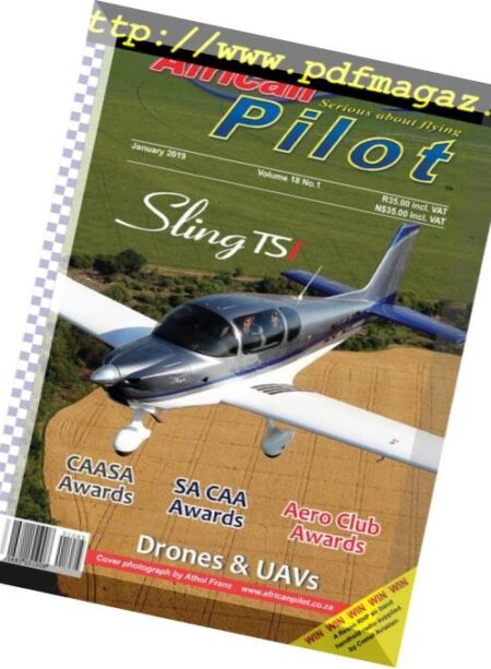 African Pilot – January 2019 Cover