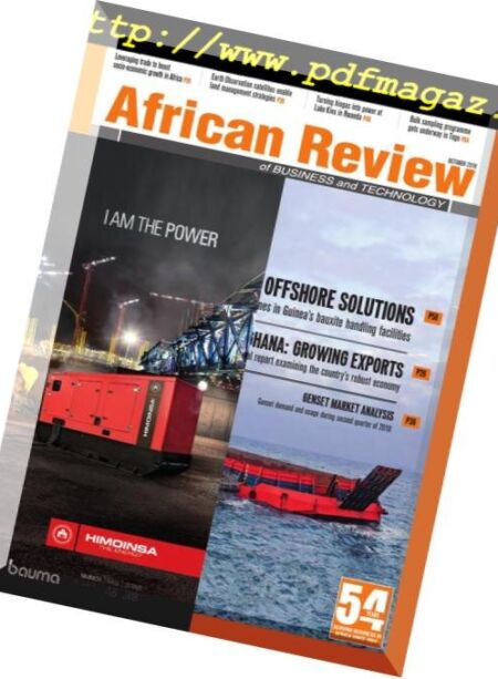 African Review – October 2018 Cover