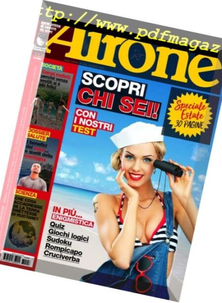 Airone – Agosto 2018 Cover
