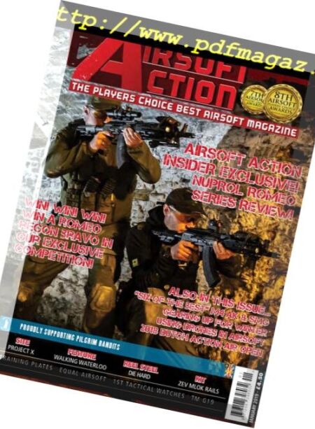 Airsoft Action – January 2019 Cover