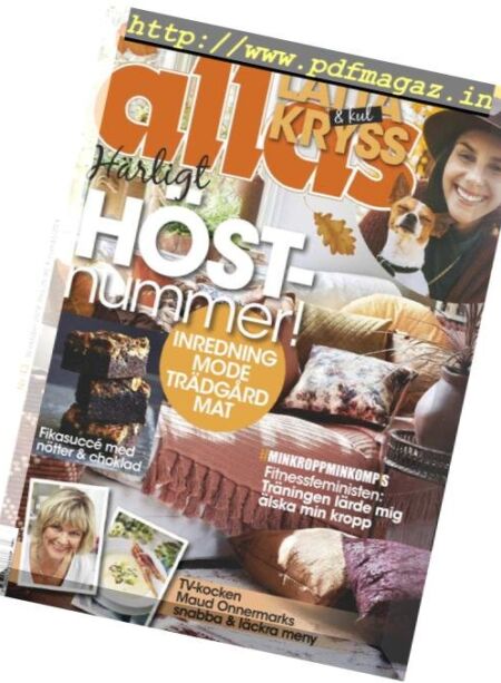 Allas – 18 oktober 2018 Cover