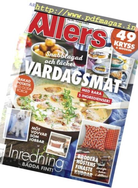 Allers – 16 oktober 2018 Cover