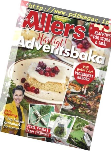 Allers – 27 november 2018 Cover