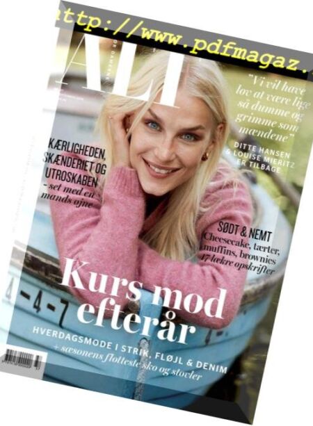 ALT for damerne – 13 september 2018 Cover