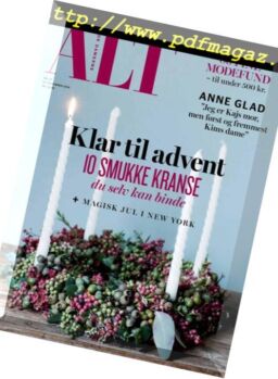 ALT for damerne – 22 november 2018