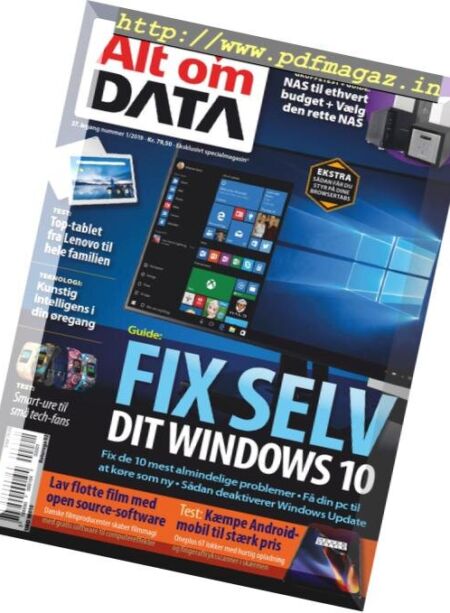 Alt om DATA – 01 januar 2019 Cover