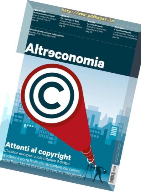 Alterconomia – Novembre 2018 Cover