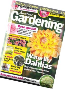Amateur Gardening – 22 January 2019