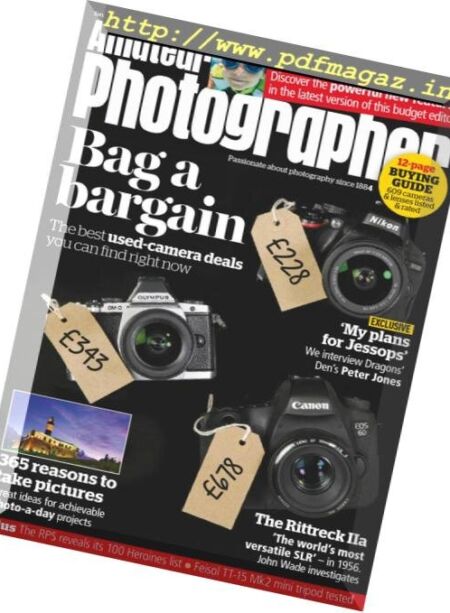 Amateur Photographer – 11 January 2019 Cover