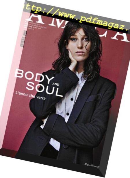 Amica – dicembre 2018 Cover